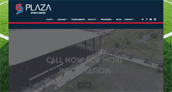 Desktop Screenshot of plazasportscenter.com