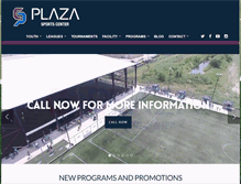 Tablet Screenshot of plazasportscenter.com